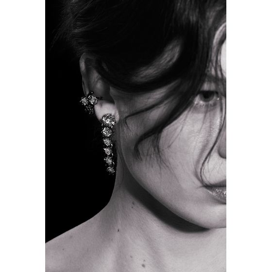 Brinco Longo Lumiere Prata Boho